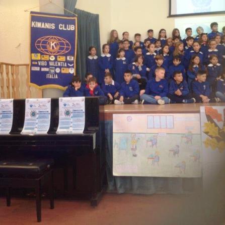 Il KC Vibo Valentia  per la Giornata per i diritti dell'Infanzia promuove un incontro a scuola ”Per una scuola libera dalla plastica”