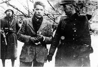 Valle di Lanzo 20 Marzo 1944 Luigi briganti 19 anni condotto alla fucilazione 