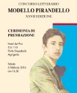 KC Agrigento - Concorso letterario Modello Pirandello - invito alla Cerimonia di premiazione