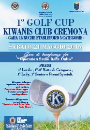KC Cremona -1°Golf Cup Kiwanis Club Cremona per 