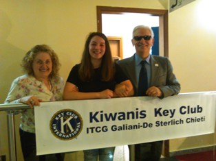 KC Chieti-Pescara e Key Club I.T.C.G. Galiani-De Sterlich di Chieti al XXIX Concorso Scolastico Europeo