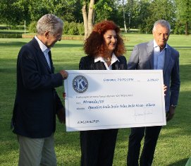 1° Golf Cup Kiwanis Club Cremona. Donati 3 mila euro a Operation Smile Italia.
