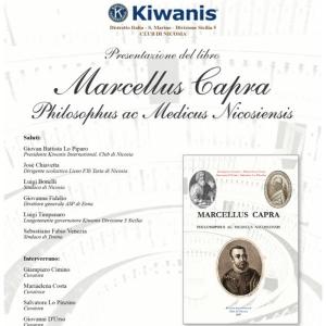 KC Nicosia - Presentazione del libro su Marcello Capra, illustre medico nicosiano