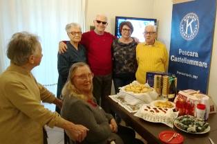 KC Pescara Castellammare - Vigilia di Pasqua con gli anziani di una Casa Famiglia