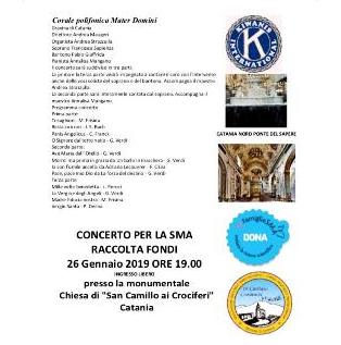 Service SMA, concerto organizzato dal KC Catania Nord Ponte del Sapere