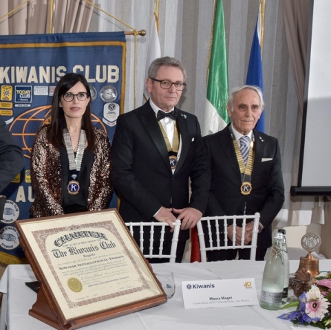 Il KC Augusta celebra il 40° anniversario della Charter del club