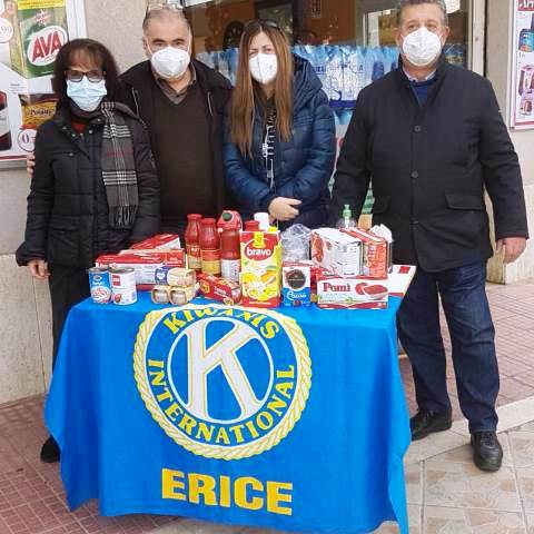 KC Erice - Raccolta generi alimentari per famiglie bisognose