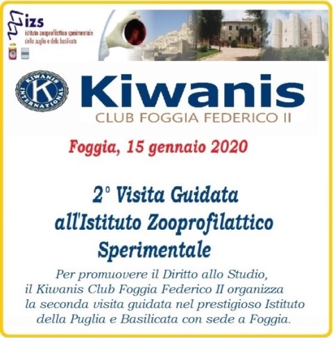 KC Foggia Federico II - Seconda Visita guidata all'Istituto Zooprofilattico Sperimentale della Puglia e Basilicata