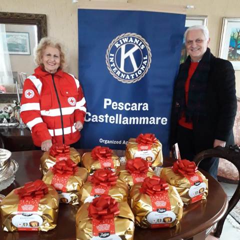 Il KC Pescara Castellammare sostiene la Croce Rossa