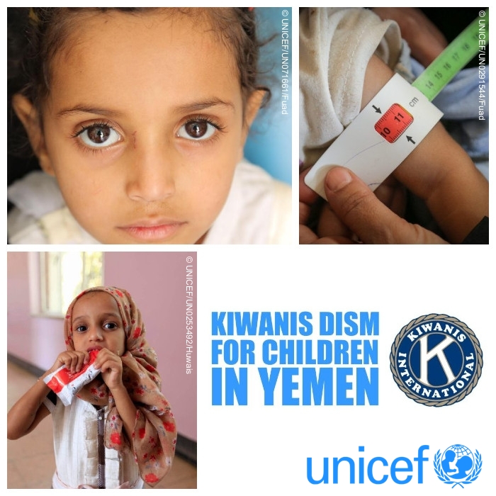 Dal Chair del Service Distrettuale Kiwanis DISM per i bambini dello Yemen, Carlo Capone - Comunicazione n.3